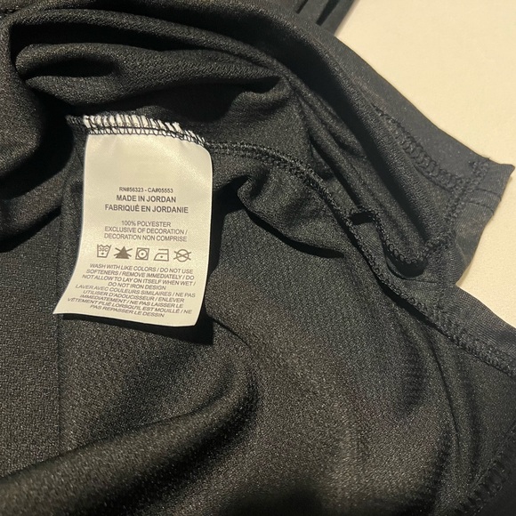 š„NIKE T-SHIRT STYLE #AJ8021-010 MEN'S SIZE 2XL-TALL SHORT SLEEVE COLOR BLACK - Picture 14 of 16